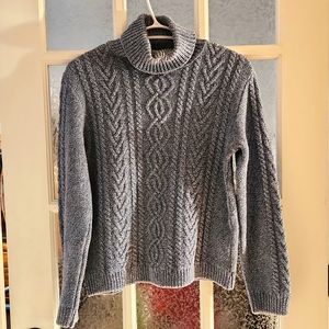 🇨🇦***Parkhurst Cotton Country Cable Knit Sweater / Made in Canada